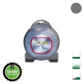 Coque fil nylon bi-composant OZAKI alu line - 1,60 mm x 15m - qualité professionnelle