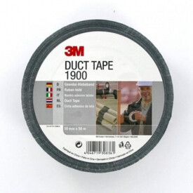 Nastro adesivo 1900 economico 50mm x 50m nero 3M 7000071798