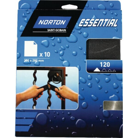 Papier abrasif 230x280mm NORTON 77696089381