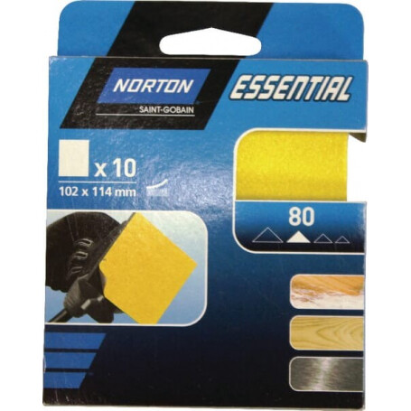 Papier abrasif 102x114 NORTON 77696089219