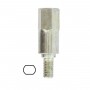 Adaptador retén perfil STIHL 6,5mm polea angular Universal