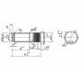 Boulon de roue UNIVERSEL 671441N