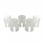 Dichtungssatz 5 und flachstrahldüse oder 24mm - 25mm - 25,4mm - 26mm - 27mm pou winkelgetriebe weitwinkel-gelenkwelle Universal