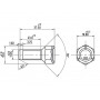 Boulon de roue UNIVERSEL 887135M1N