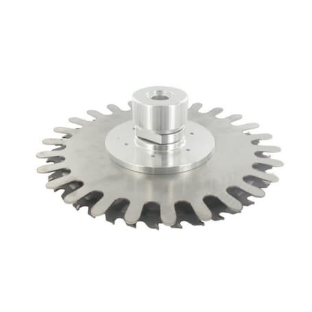 Verz camlock Universal messer mit grubberspitze 40 zähne - oder 230mm - pare-pierre linksdrehend freilauf