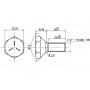 Boulon de roue UNIVERSEL K907400N