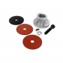 Supporto lama Universale corto frizione - foro 25,4mm - altezza 30mm