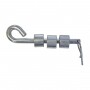 Eje enganche polea 9,9mm x 100mm modelo TURFMASTER XBI SW380LT - XBI SW420LT