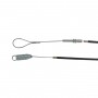 Cable embrague muelle CASTELGARDEN - fusible funda 1030mm - 1300mm