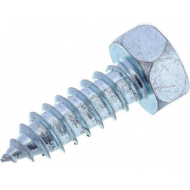 Vite autofilettante diametro6,3x19 mm testa esagonale 10 mm acciaio DIN7976C UNIVERSALE 7976C6319P200