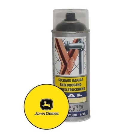 Pintura especial motoculture color amarillo john DEERE - aerosol 400ml