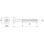 Vis UNIVERSEL SPL4516P200