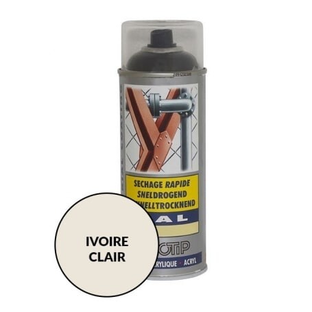 Pintura especial motoculture color aluminio BLANC - aerosol 400ml