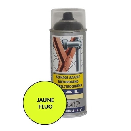 Lack spezialschraube motoculture schweißglas gelb FLUO - aerosol 400ml