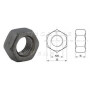 Écrou hexagonal M20x2,50 UNIVERSEL 93420B