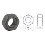 Écrou hexagonal M16x2,00 UNIVERSEL 93416B
