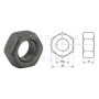 Écrou hexagonal M14x2,00 UNIVERSEL 93414B