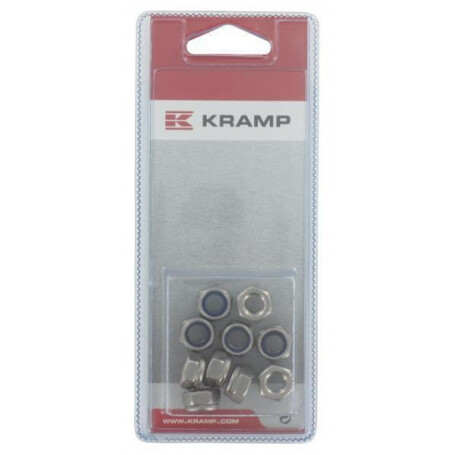 Écrou autobloquant Inox M8 UNIVERSEL KR9858RVSP010