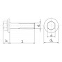 Boulon zingué M10x30 UNIVERSEL 1030VR