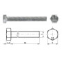 Boulon M5x50 UNIVERSEL 933550