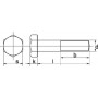 Boulon M30x100 UNIVERSEL 93130100P001