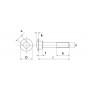 Boulon M16x80 UNIVERSEL 603168088