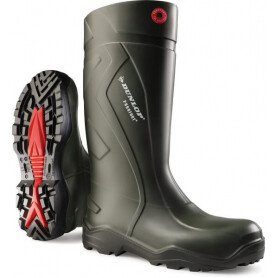 Botte verte avec embout en acier taille 42 DUNLOP C76293342