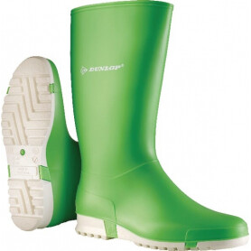 Botte en caoutchouc vert citron taille 32 DUNLOP K28811132