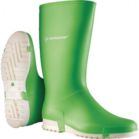 Botte en caoutchouc vert citron taille 32 DUNLOP K28811132