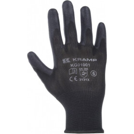 Gants de travail noir taille 10 UNIVERSEL KG0100110P120