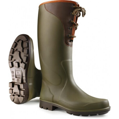 Botte verte taille 42 DUNLOP P18345342