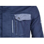 Veste travail marine - gris S UNIVERSEL KW101030091046