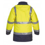 Parka haute visibilité jaune - bleu marine taille L HYDROWEAR 051005L