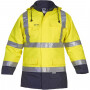 Parka haute visibilité jaune - bleu marine taille 3XL HYDROWEAR 0510053XL