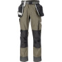 Pantalon extensible vert olive XS UNIVERSEL KW202550202075