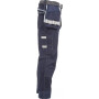 Pantalon extensible bleu marine taille 2XL UNIVERSEL KW202550236106
