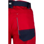 Pantalon de travail rouge - bleu marine M UNIVERSEL KW102030080085