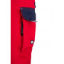 Pantalon de travail rouge - bleu marine L UNIVERSEL KW102030080092
