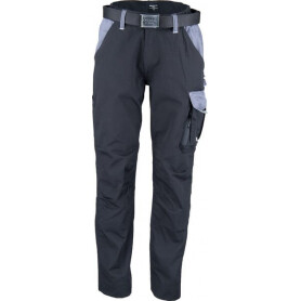 Pantalon de travail noir - gris 6XL UNIVERSEL KW102030089134