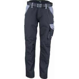 Pantalon de travail noir - gris 4XL UNIVERSEL KW102030089122