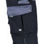 Pantalon de travail noir - gris 4XL UNIVERSEL KW102030089122