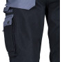 Pantalon de travail noir - gris 2XL UNIVERSEL KW102030089106
