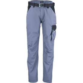 Pantalon de travail gris - noir 5XL UNIVERSEL KW102030090128