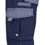 Pantalon de travail bleu marine - gris 2XL UNIVERSEL KW102030091106