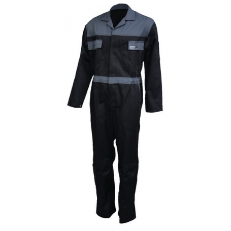 Combinaison coton noir/gris JOBBER C400208956