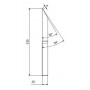 Lame de broyeur UNIVERSEL WCB330940