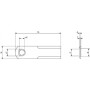 Couteau de broyeur UNIVERSEL 193361A1N
