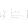 Couteau de broyeur UNIVERSEL 280940Z