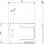 Couteau de broyeur UNIVERSEL 281412Z