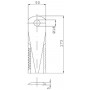 Couteau de broyeur UNIVERSEL 281445N